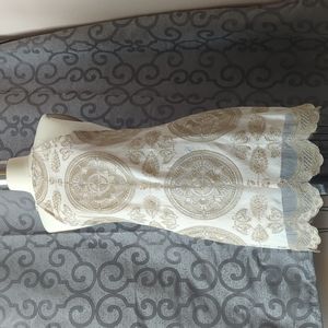 Cream & Gold JPB Vata Halter Dress